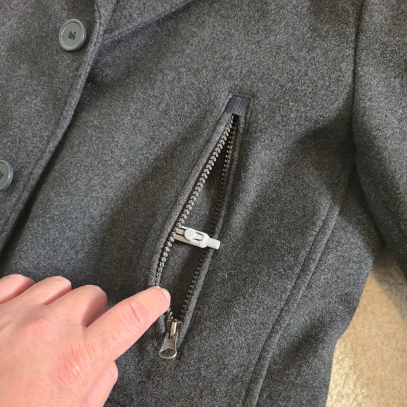 Georgio & Maximo warm padded wool coat - Picture 7 of 11